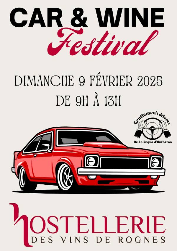 car & wine