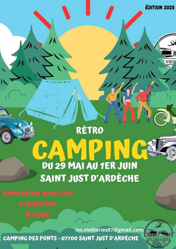 retro camping ⛺️ 