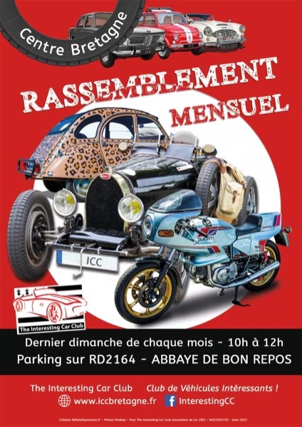 rassemblement mensuel the interesting car club 