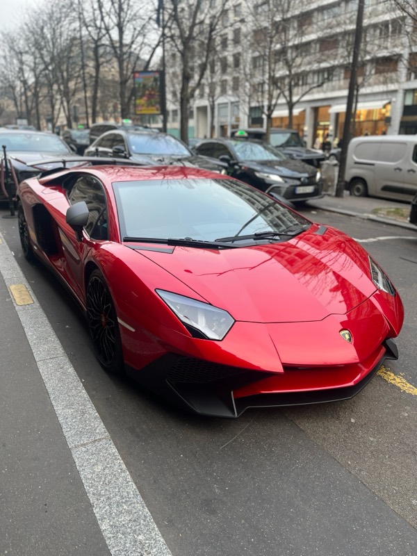 Évènement : Lamborghini aventador SV
