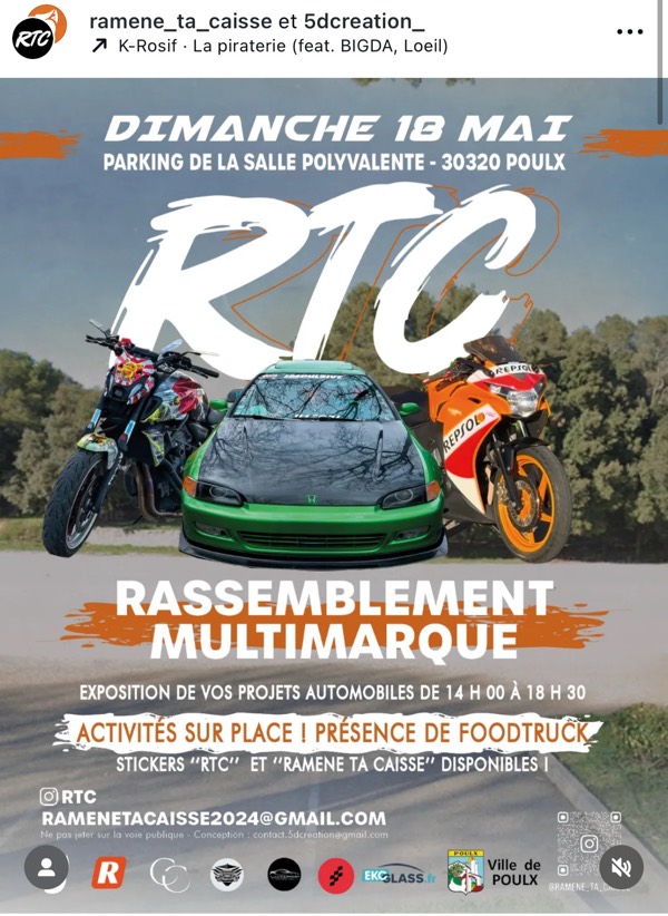 #RTC rassemblement multimarque
