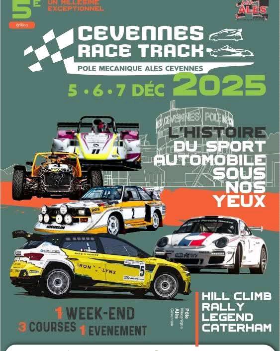 cevnnes race track 3days