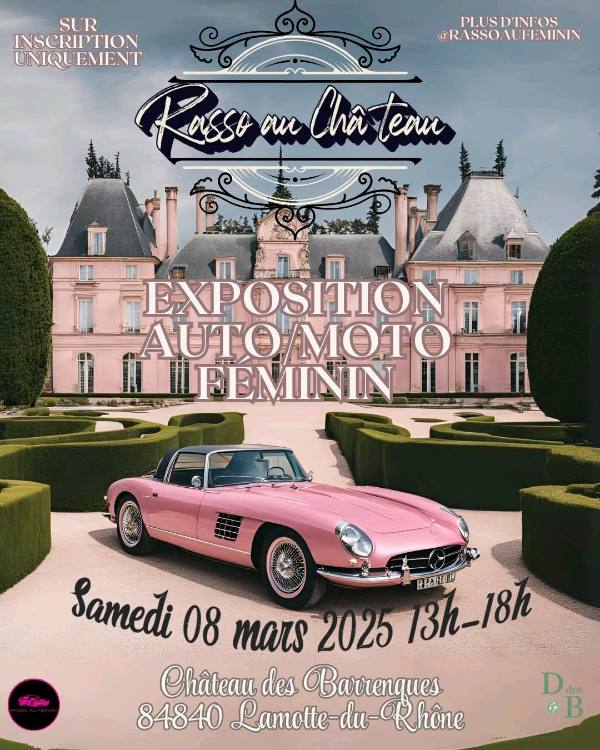 rasso au chateau exposition aito moto au féminin 