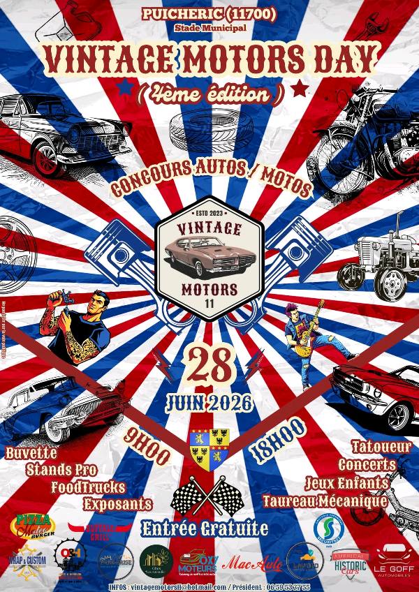 Vintage motor day 4eme vintage motor day 4eme
