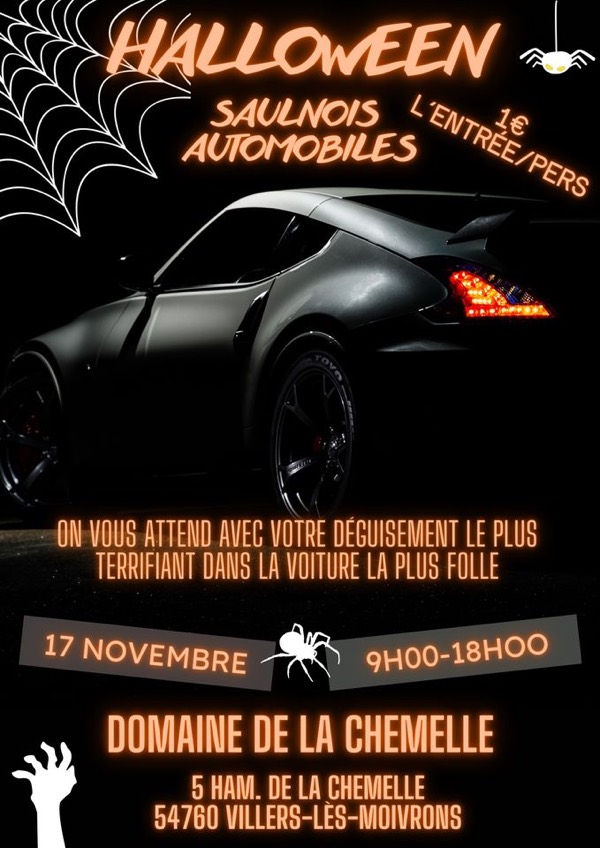 Évènement : Saulnois Automobiles halloween 