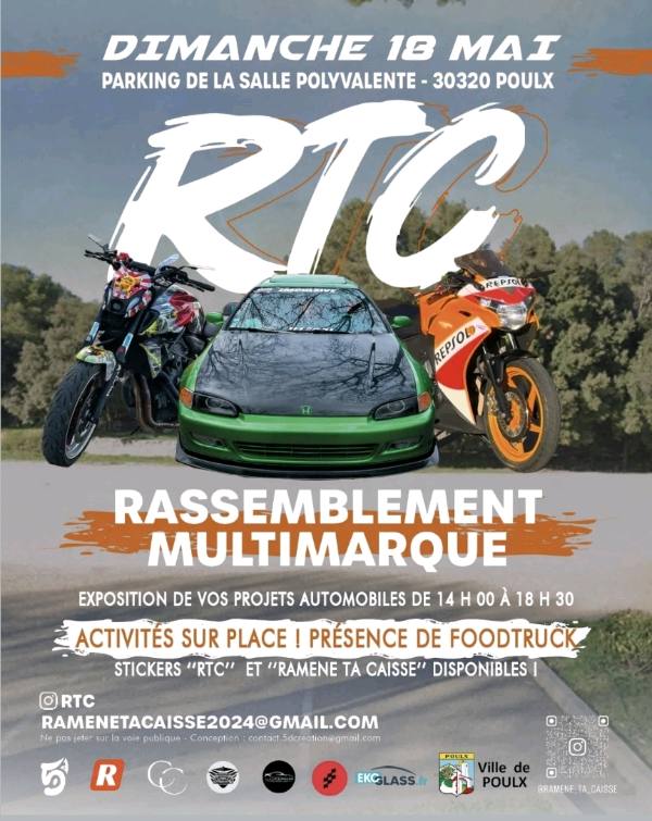 Évènement : Rtc rassemblement multimarques