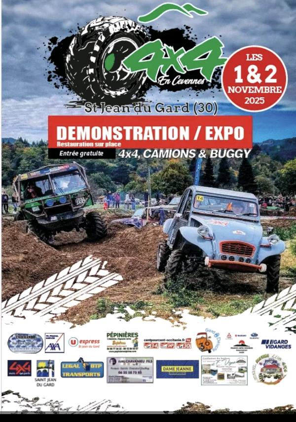 4x4 en cevennes 