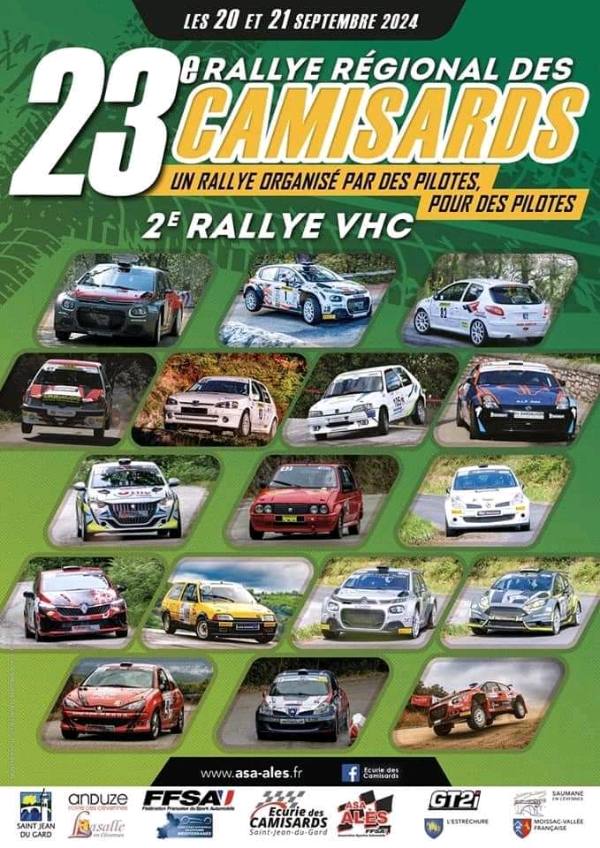 rallye des camisards et vhc 