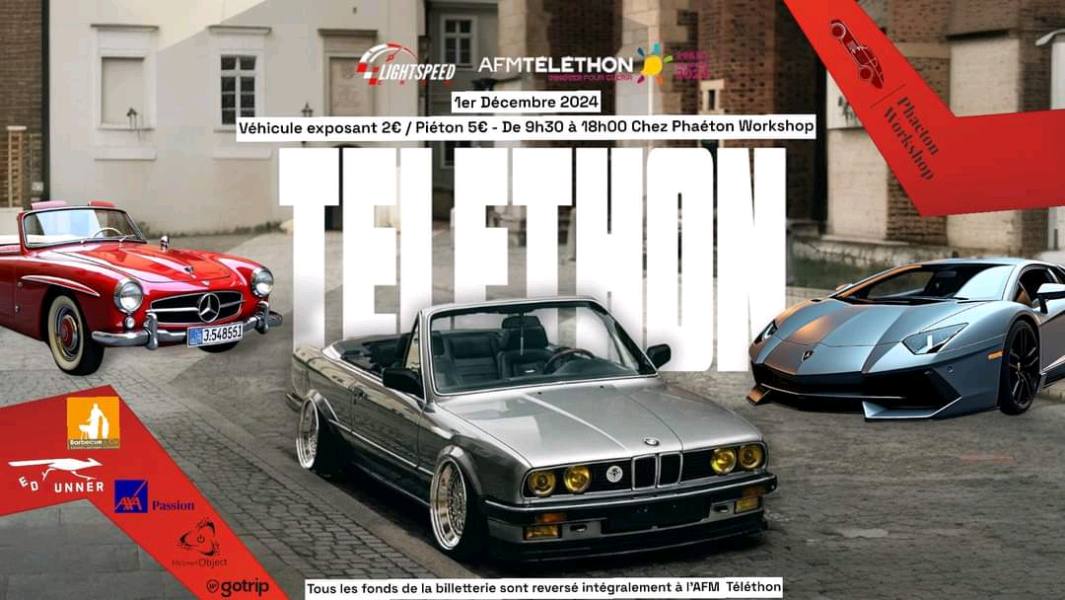 TELETHON CHEZ PHAETON WORKSHOP