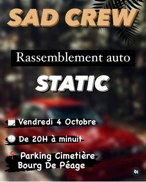 Évènement : RASSEMBLEMENT STATIC