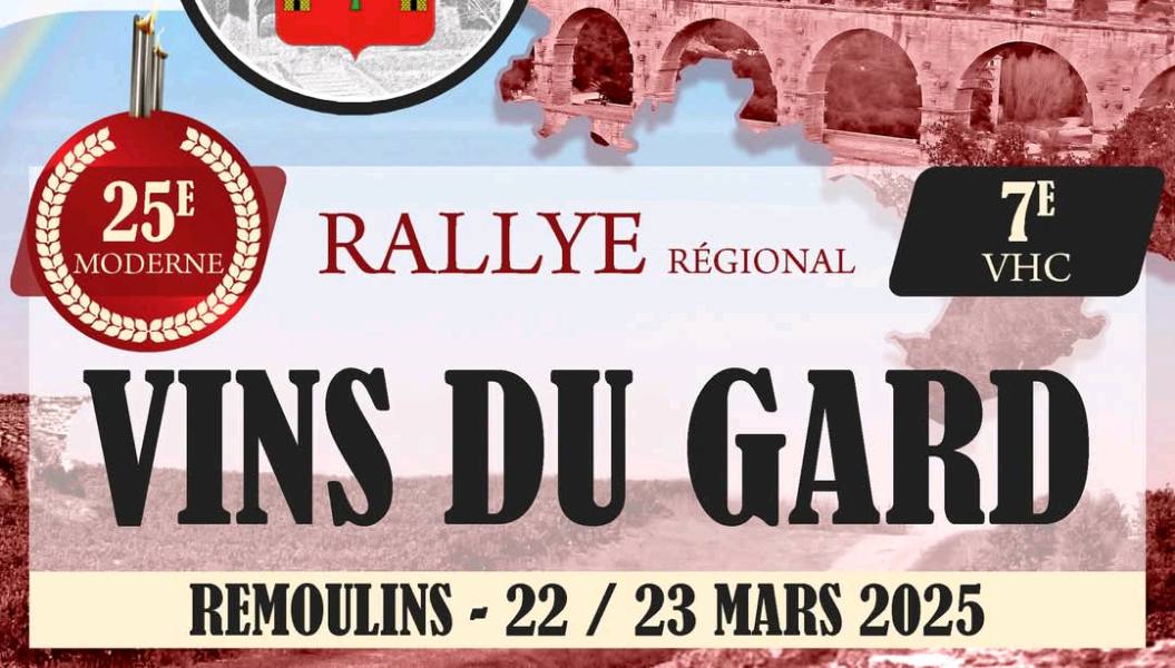 rallye des vins du Gard 2025