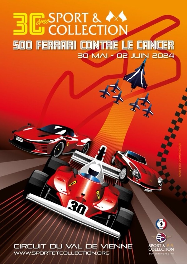 500 Ferrari contre le cancer