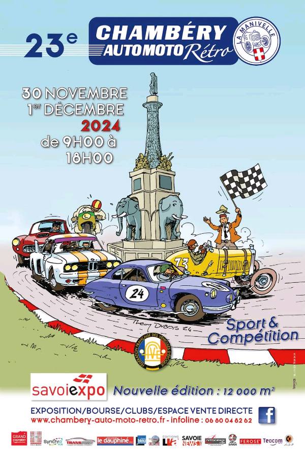 Chambéry auto moto rétro 2024