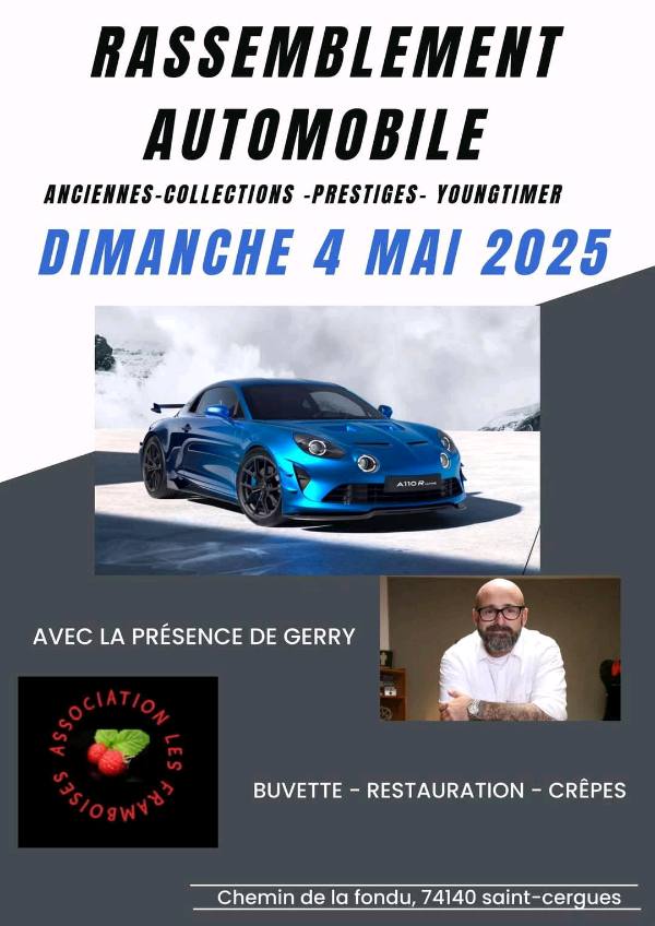 rassemblement automobile avec gerry