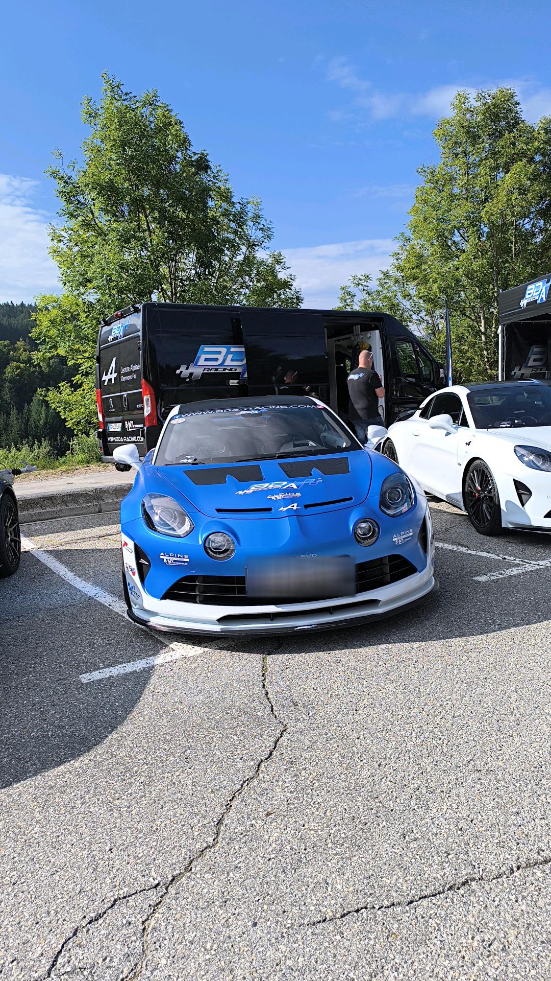 Véhicule capturé pour Vercors supercar