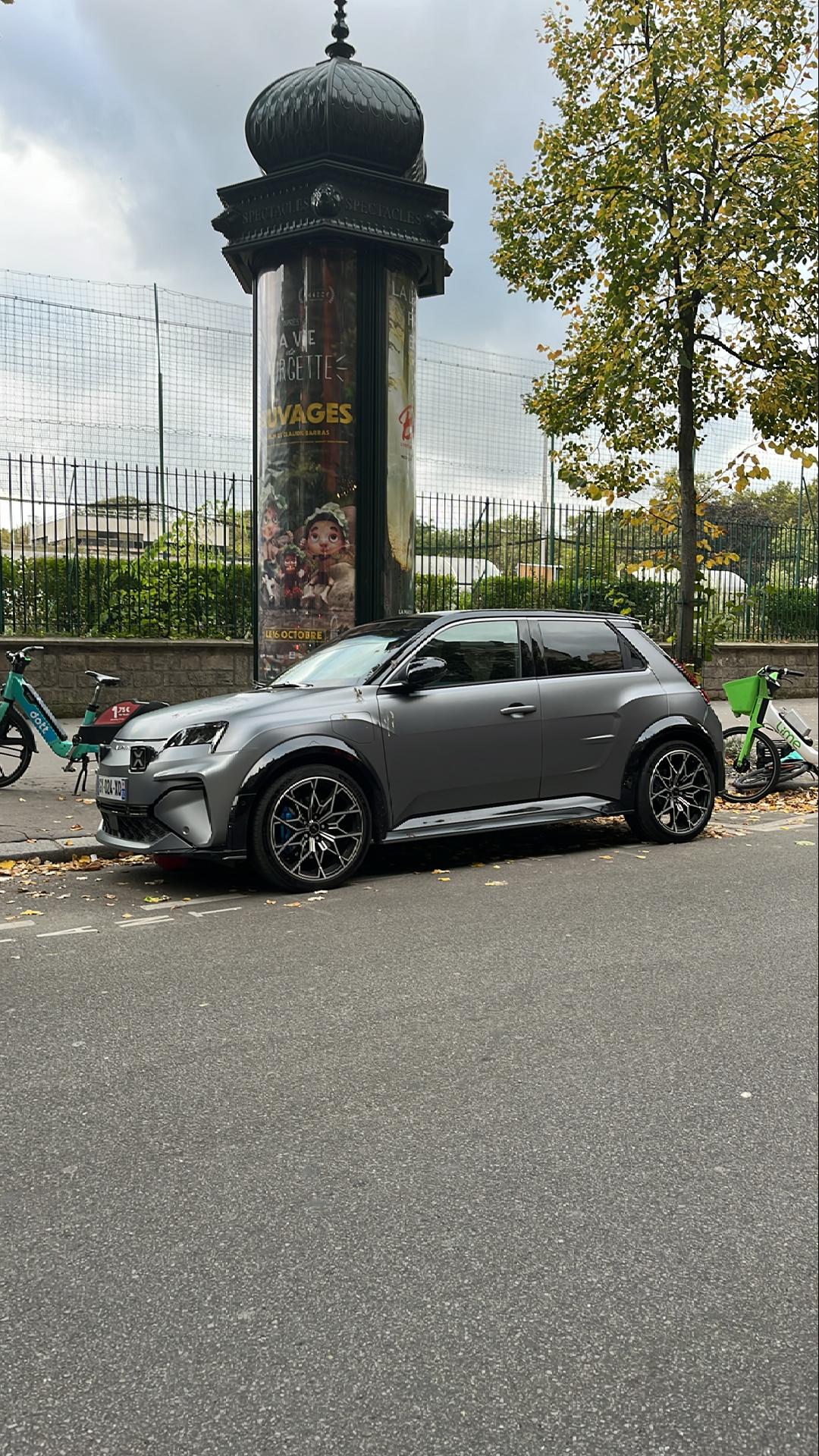 Véhicule capturé pour Mondial de l’automobile