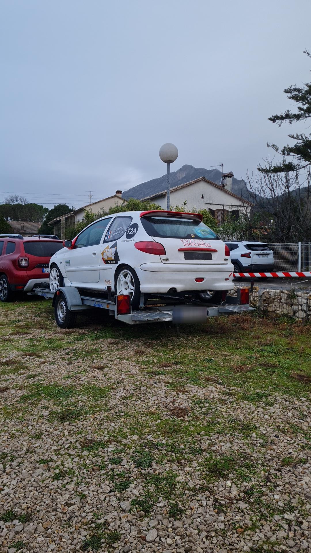 Véhicule capturé pour Rallye cigalois decembre