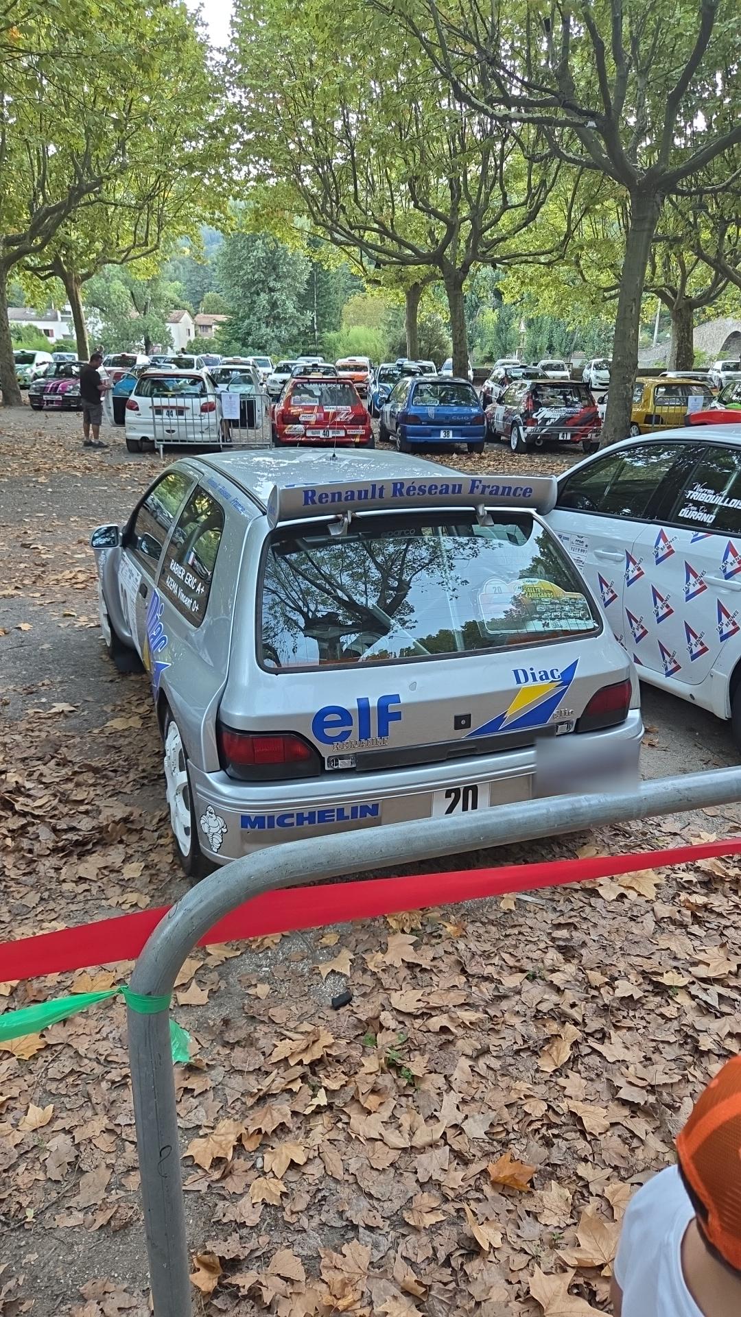 Véhicule capturé pour 24eme rallye des camisard et vhc 