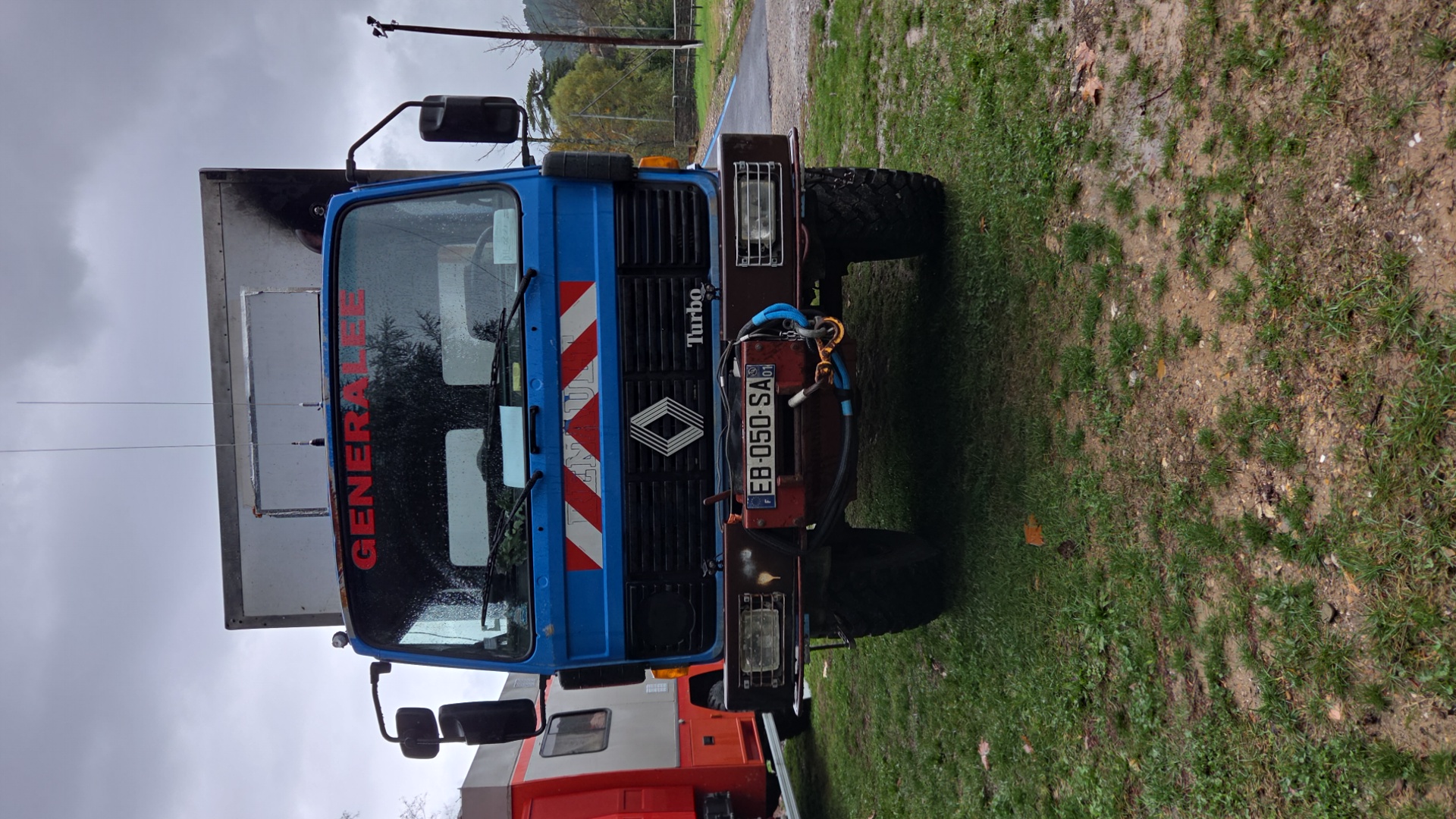 Véhicule capturé pour 4x4 en cevennes 
