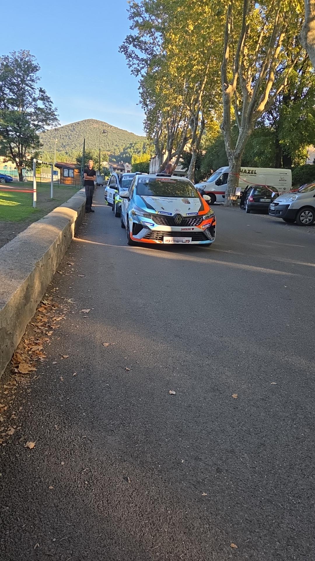 Véhicule capturé pour 24eme rallye des camisard et vhc 