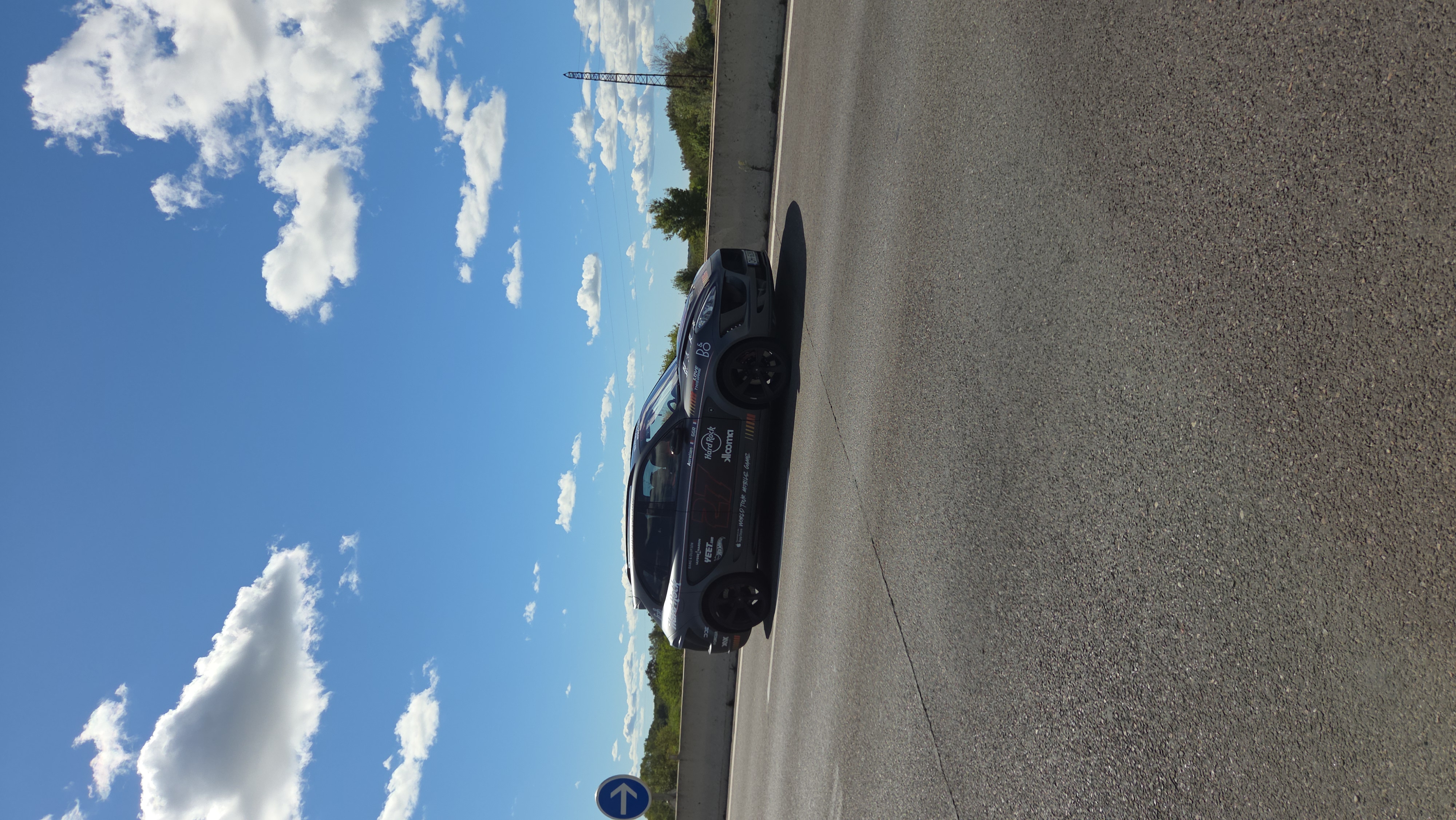 Véhicule capturé pour Gumball 3000 stop nice (06)