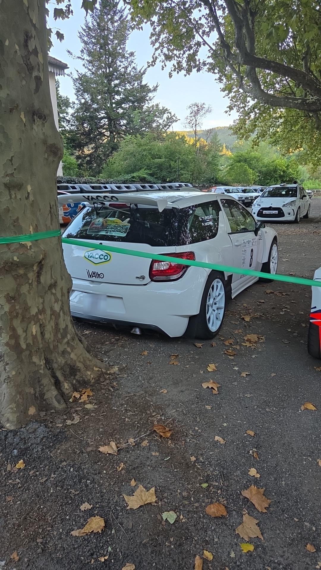 Véhicule capturé pour 24eme rallye des camisard et vhc 