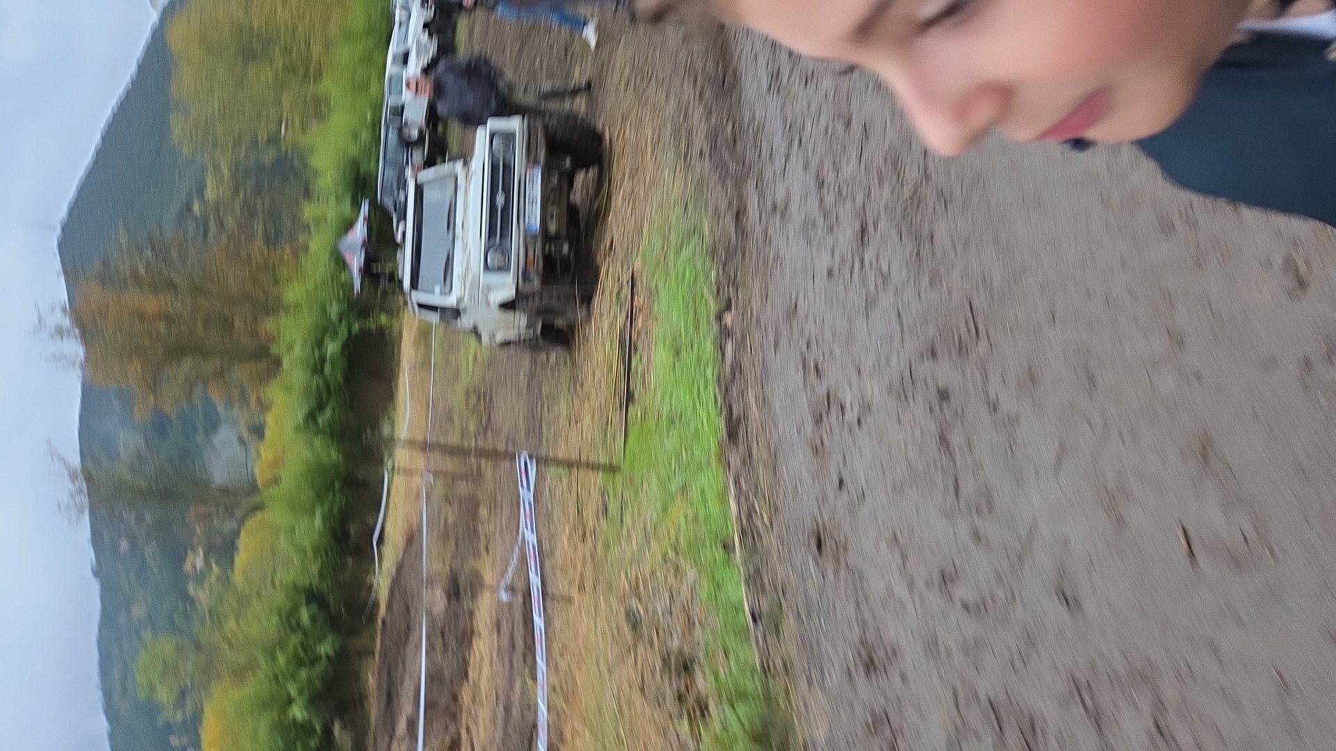 Véhicule capturé pour 4x4 en cevennes 