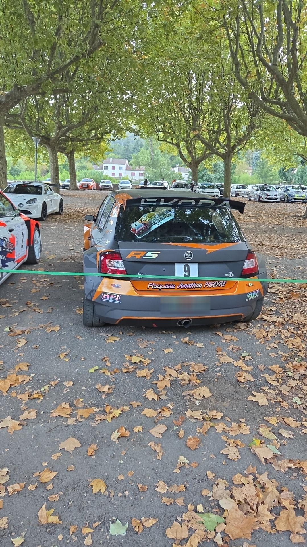 Véhicule capturé pour 24eme rallye des camisard et vhc 