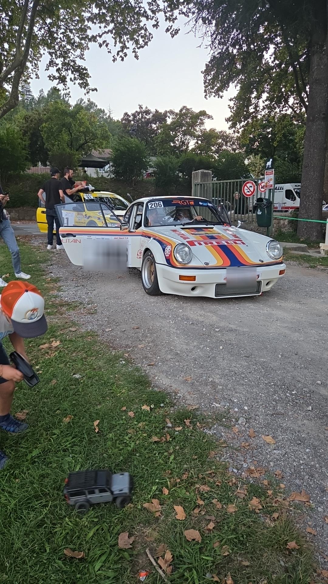 Véhicule capturé pour 24eme rallye des camisard et vhc 