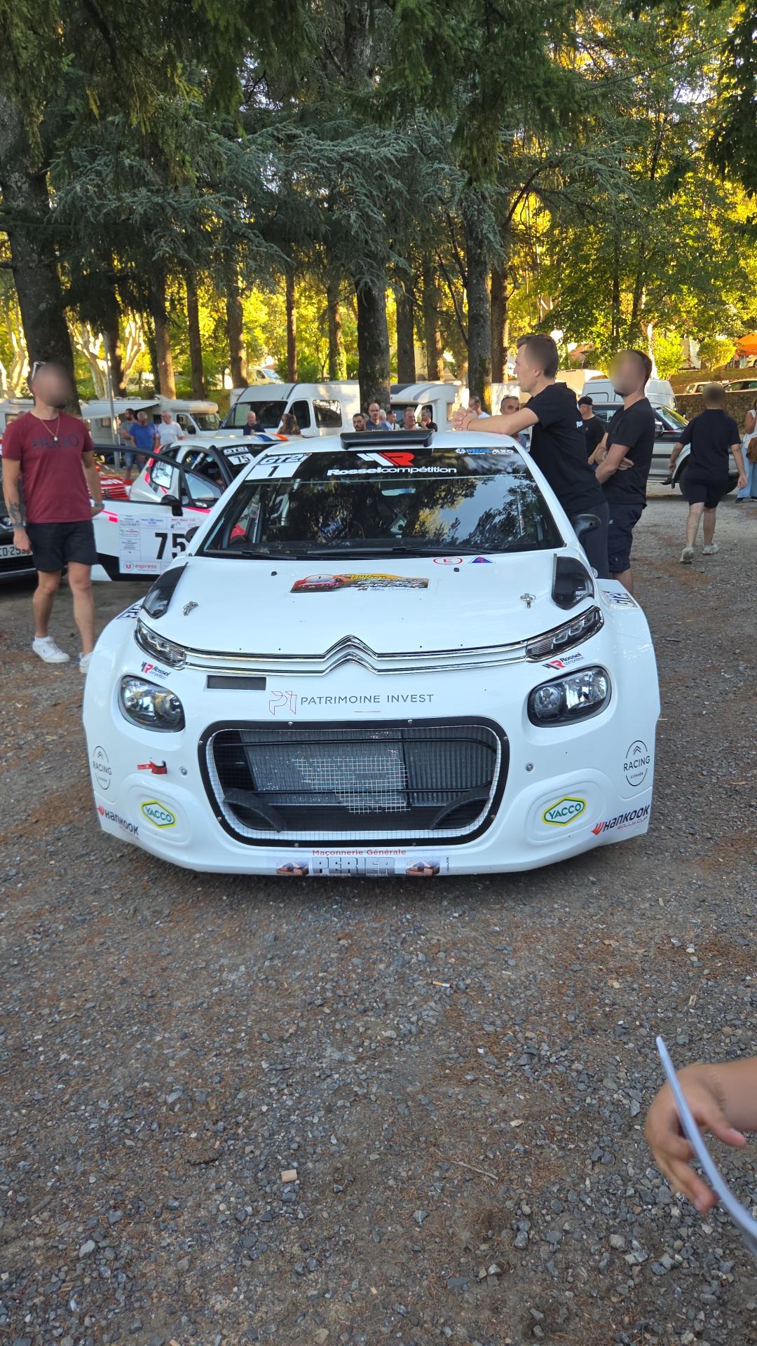 Véhicule capturé pour 24eme rallye des camisard et vhc 