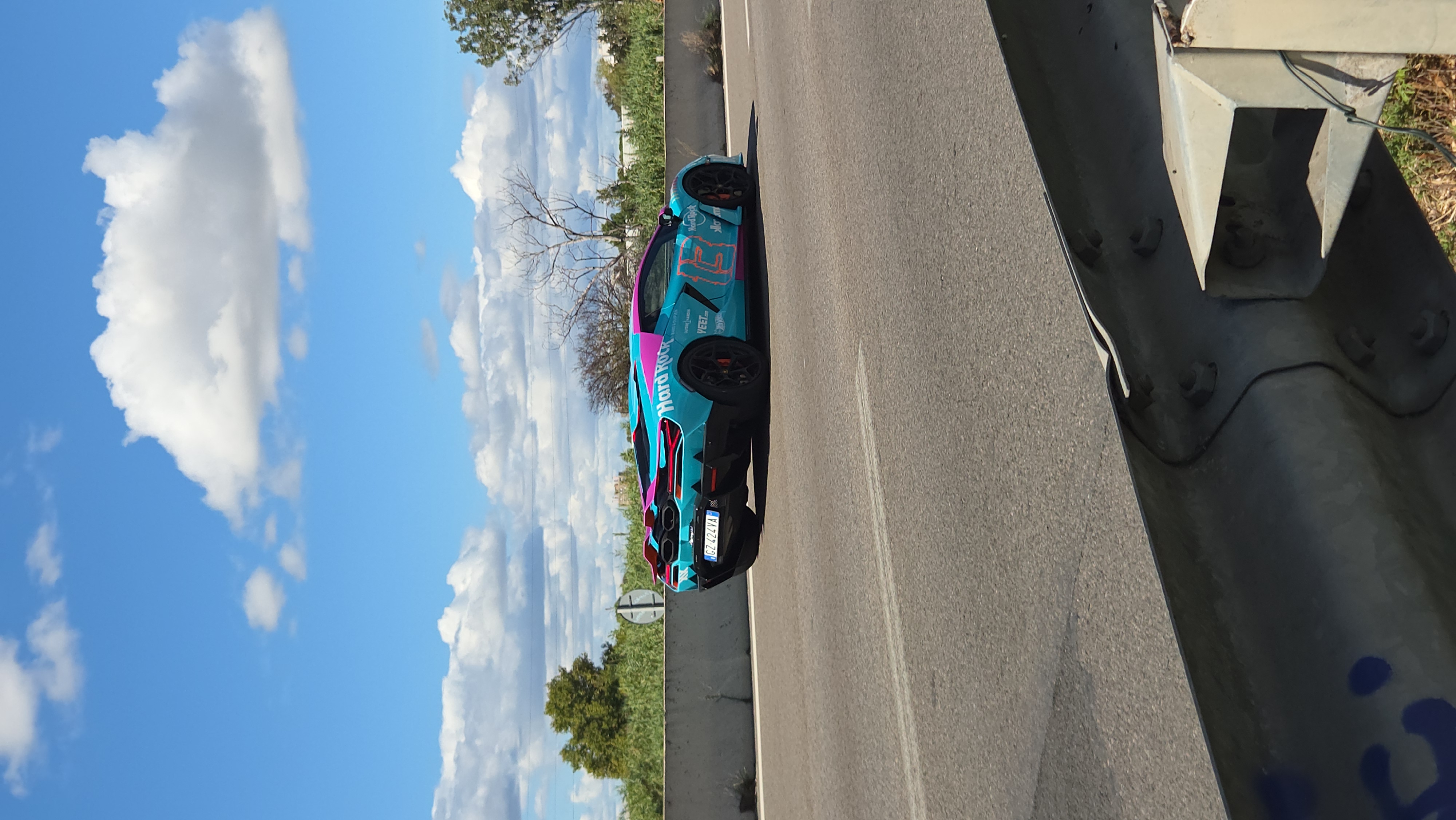 Véhicule capturé pour Gumball 3000 stop nice (06)