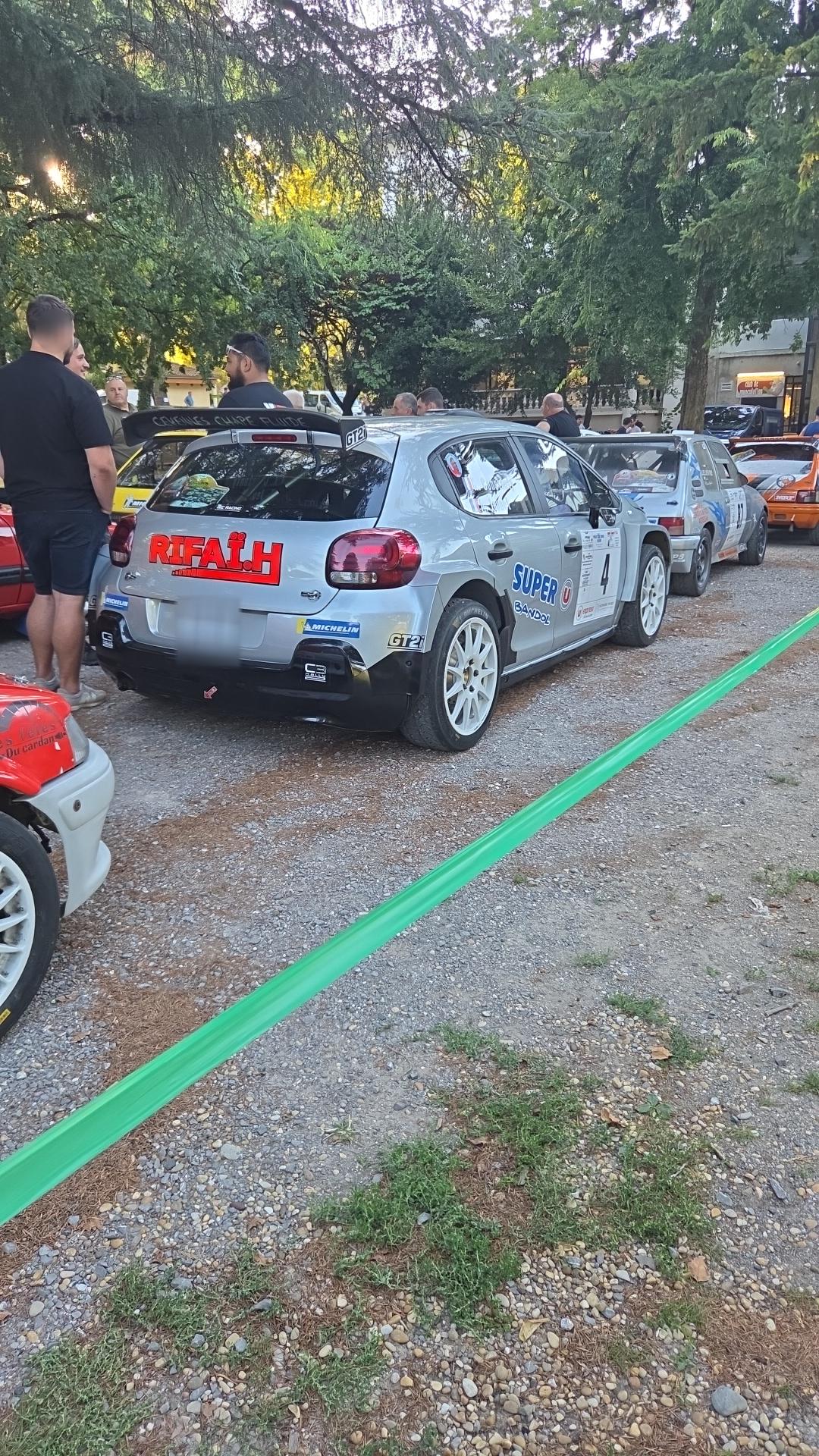 Véhicule capturé pour 24eme rallye des camisard et vhc 