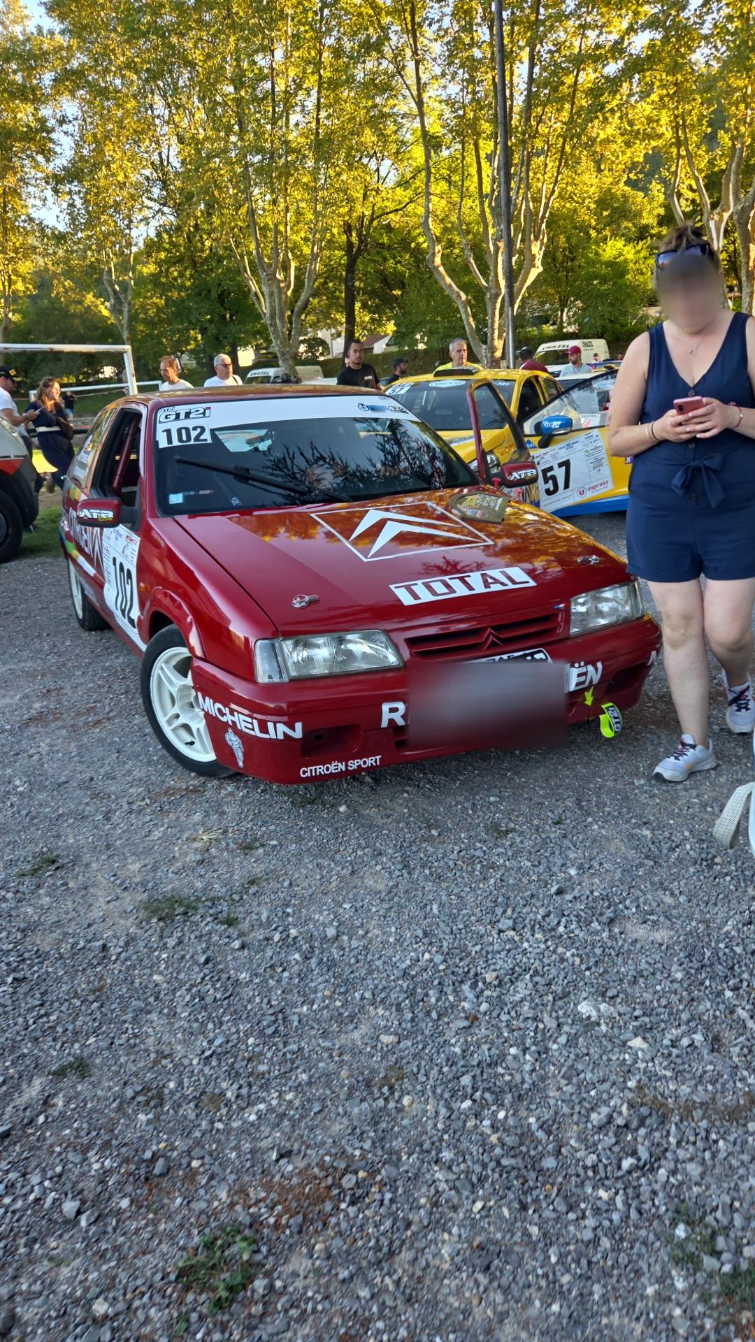 Véhicule capturé pour 24eme rallye des camisard et vhc 