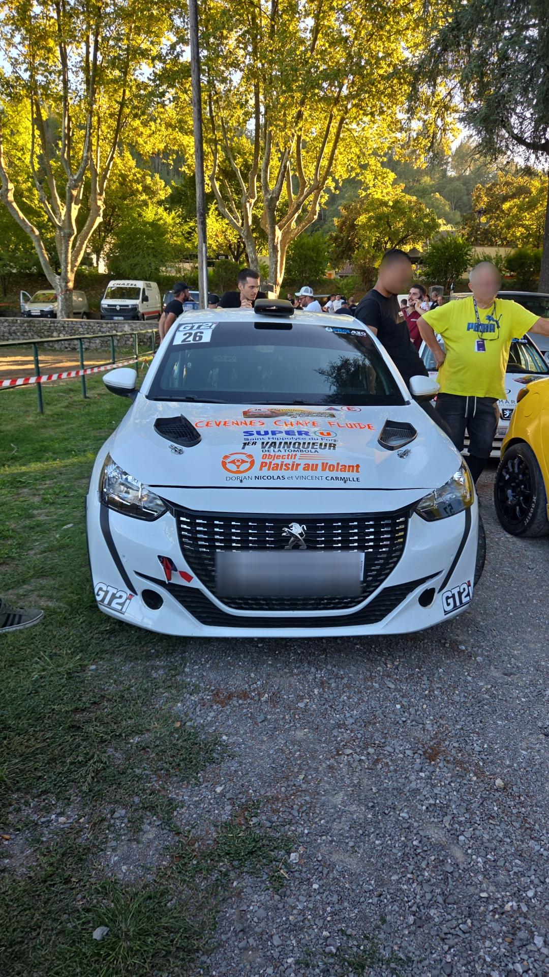 Véhicule capturé pour 24eme rallye des camisard et vhc 