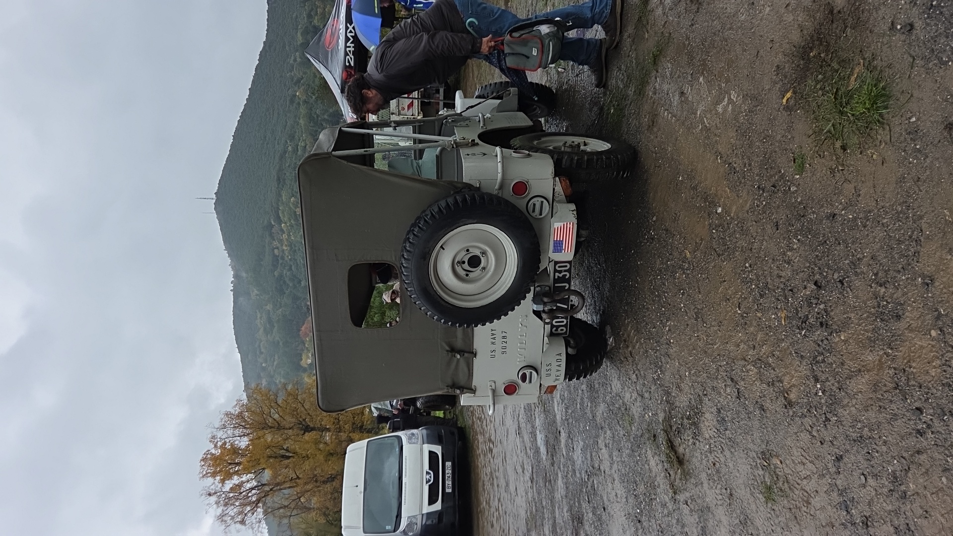 Véhicule capturé pour 4x4 en cevennes 