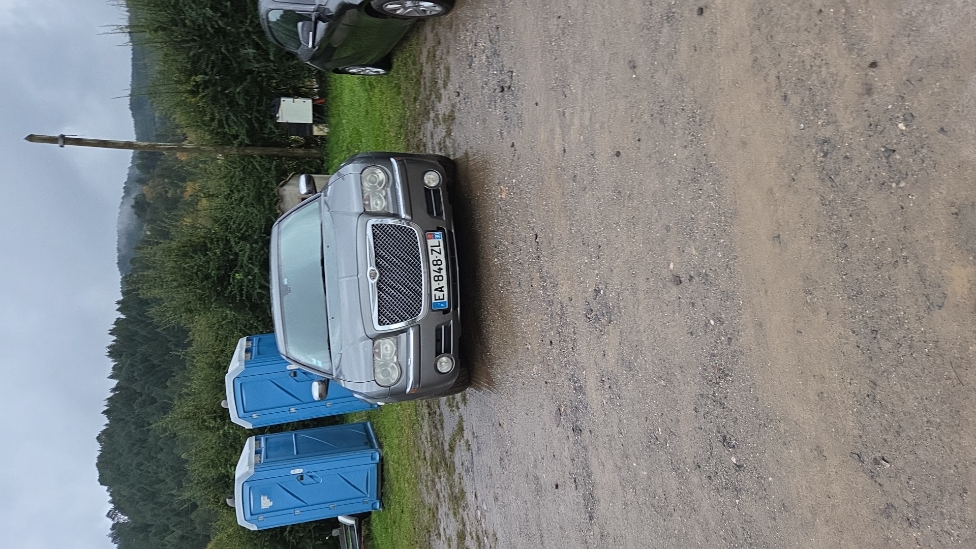 Véhicule capturé pour 4x4 en cevennes 