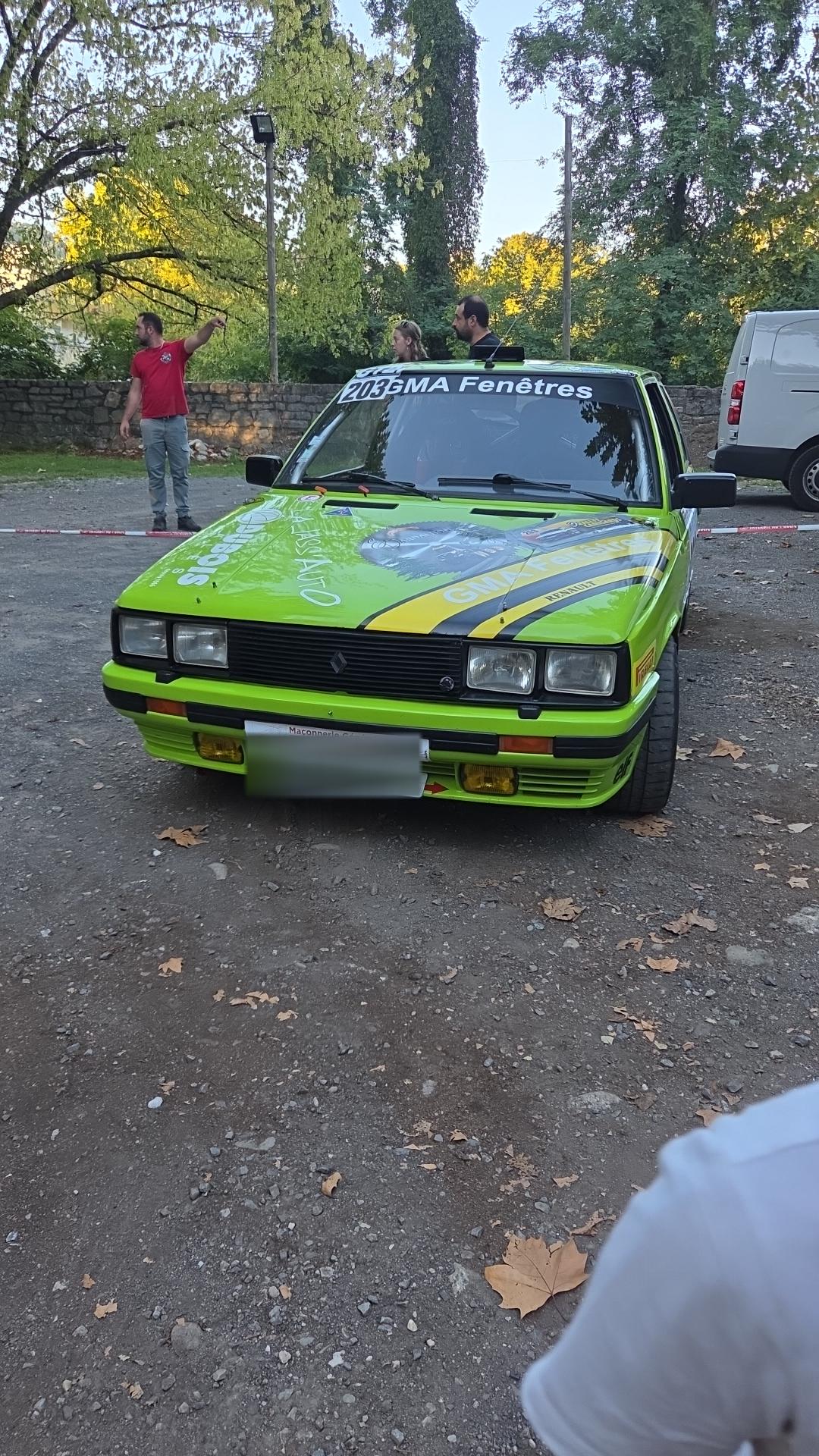 Véhicule capturé pour 24eme rallye des camisard et vhc 