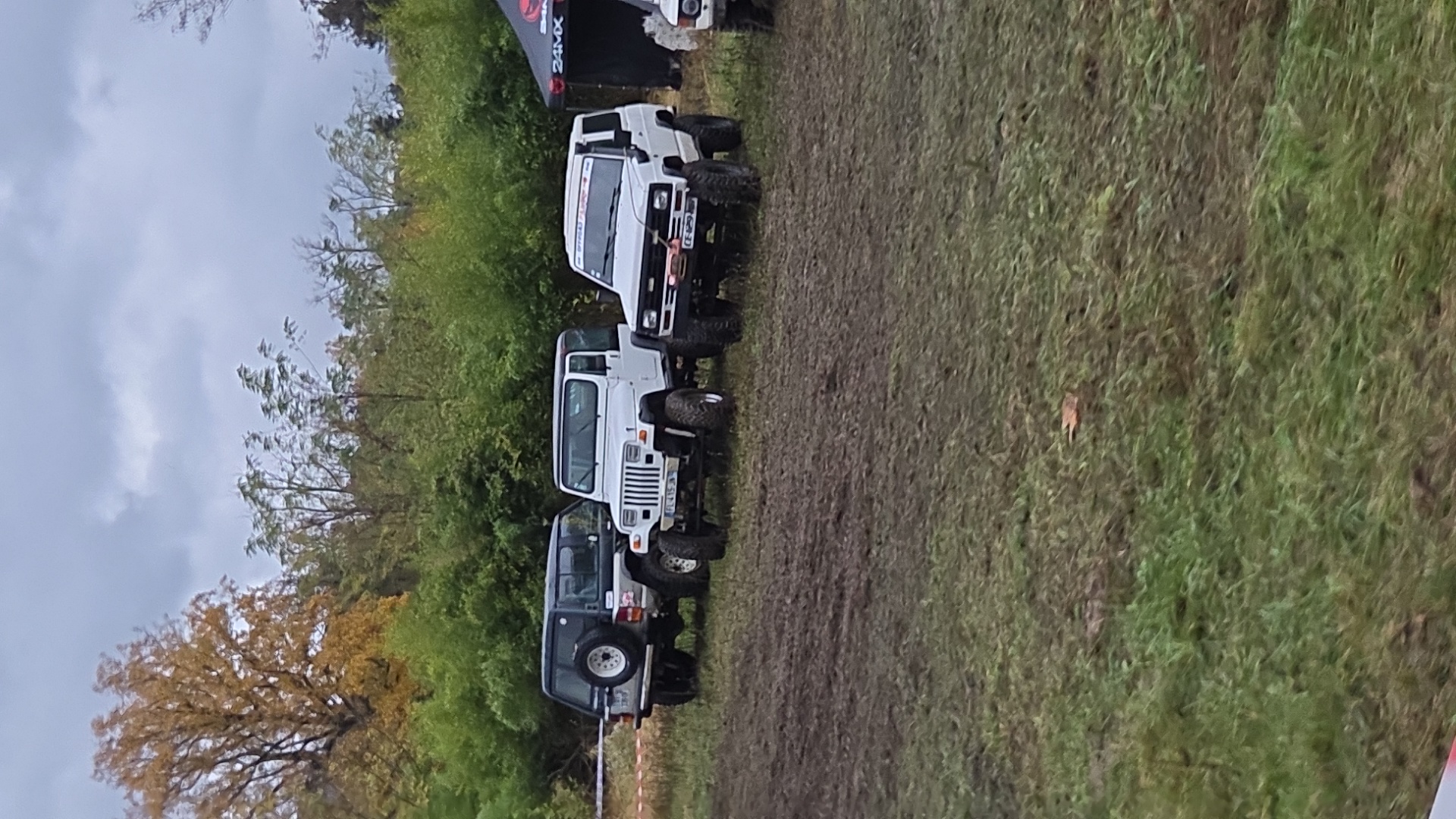 Véhicule capturé pour 4x4 en cevennes 