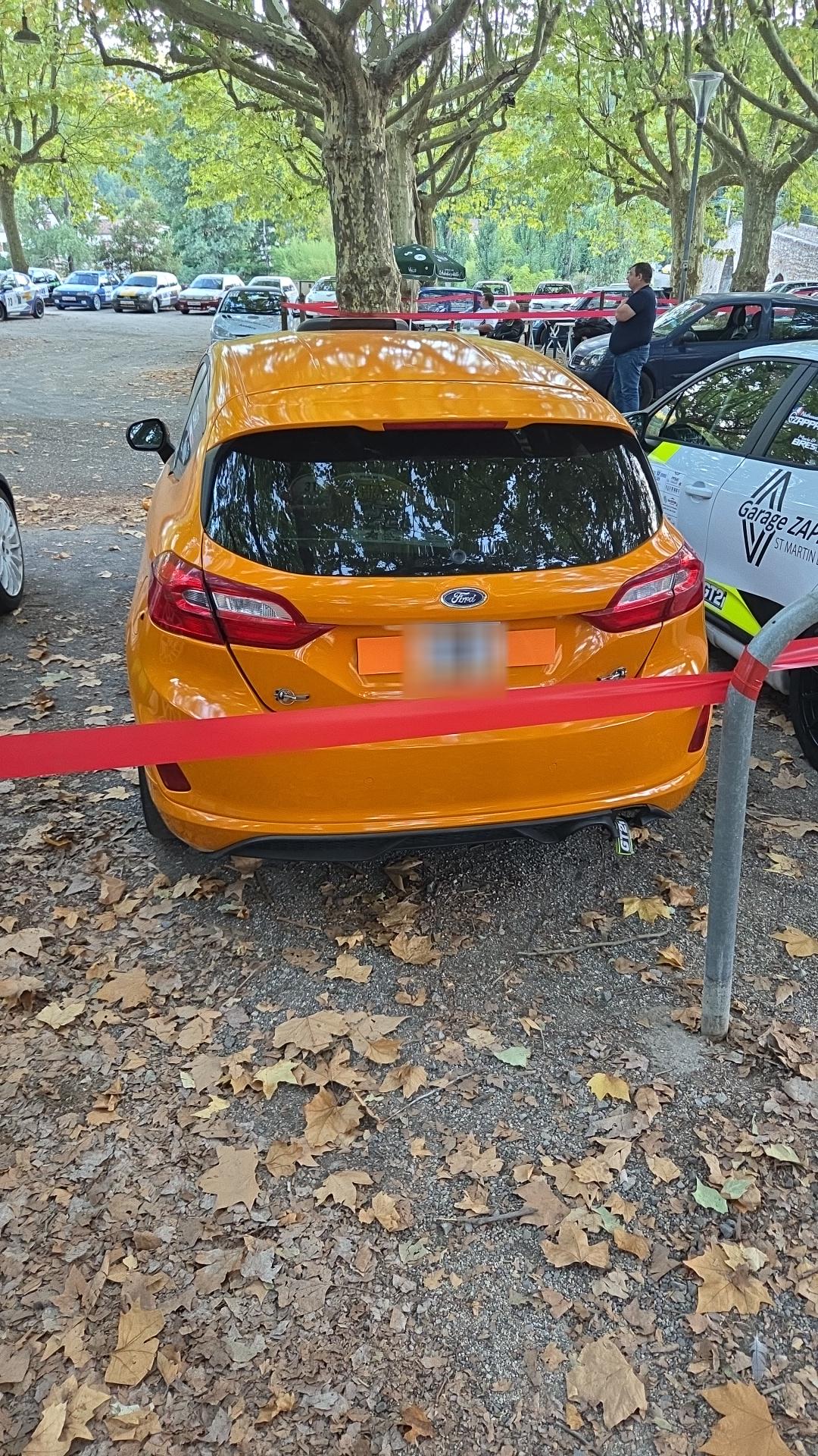 Véhicule capturé pour 24eme rallye des camisard et vhc 