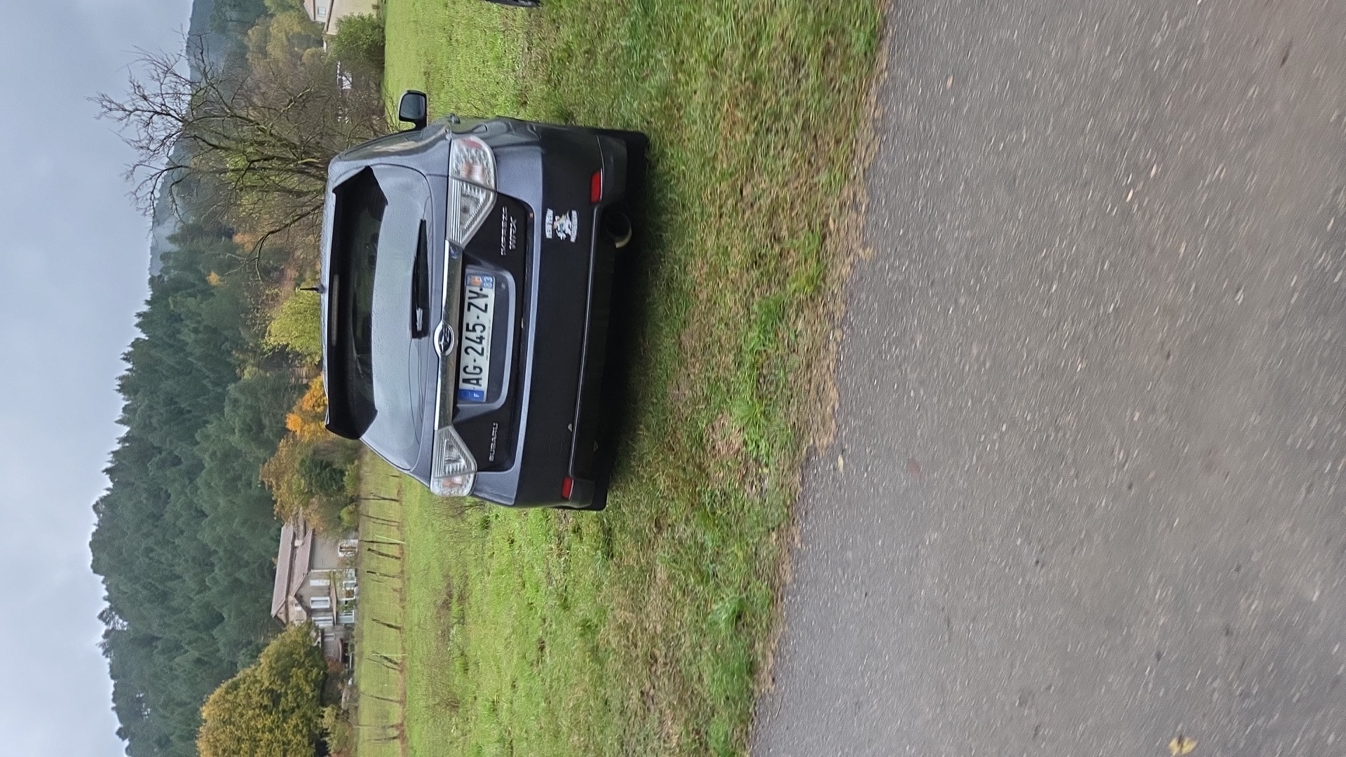 Véhicule capturé pour 4x4 en cevennes 
