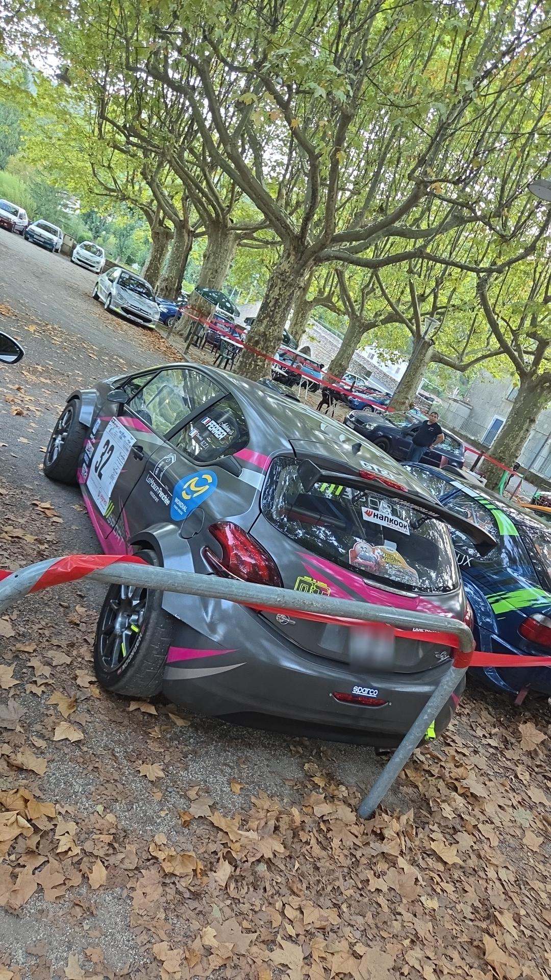 Véhicule capturé pour 24eme rallye des camisard et vhc 