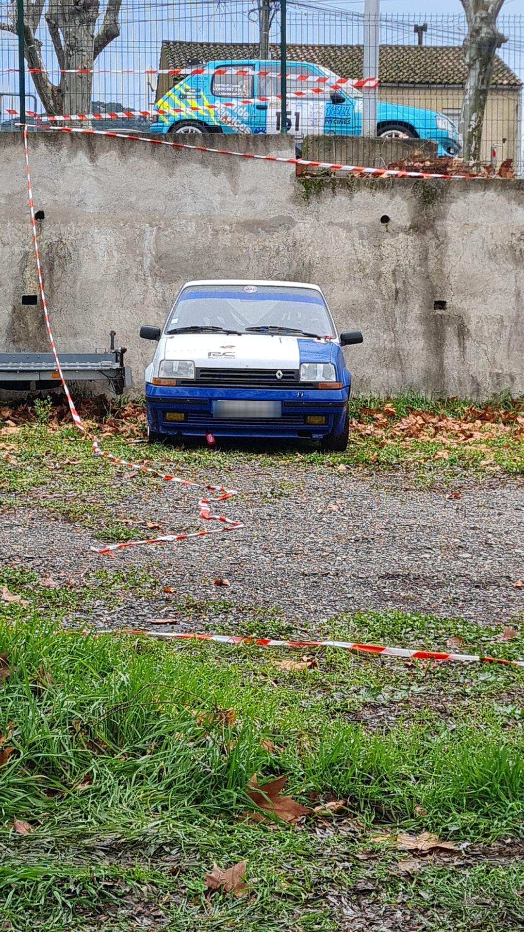 Véhicule capturé pour Rallye cigalois decembre