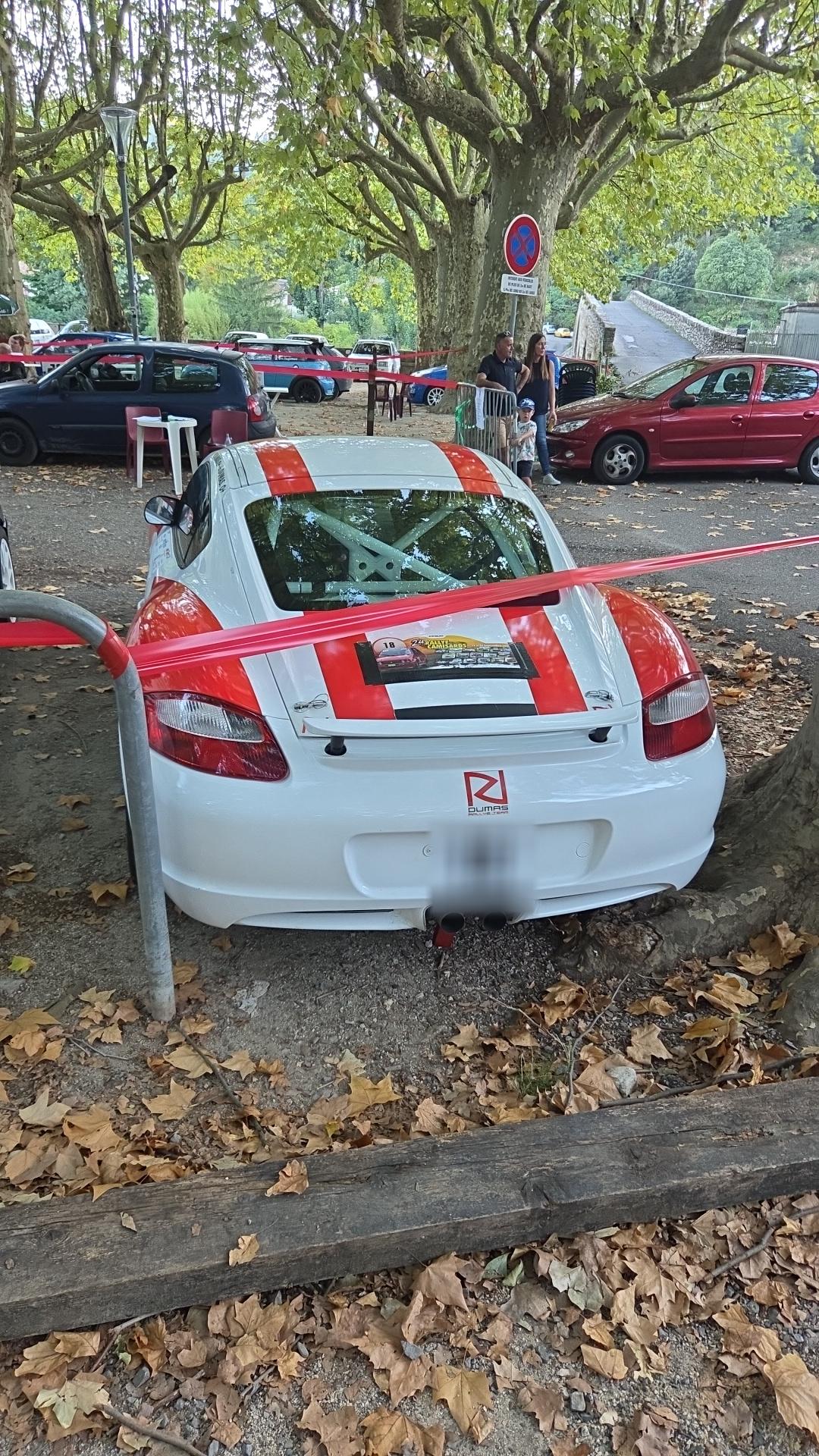 Véhicule capturé pour 24eme rallye des camisard et vhc 