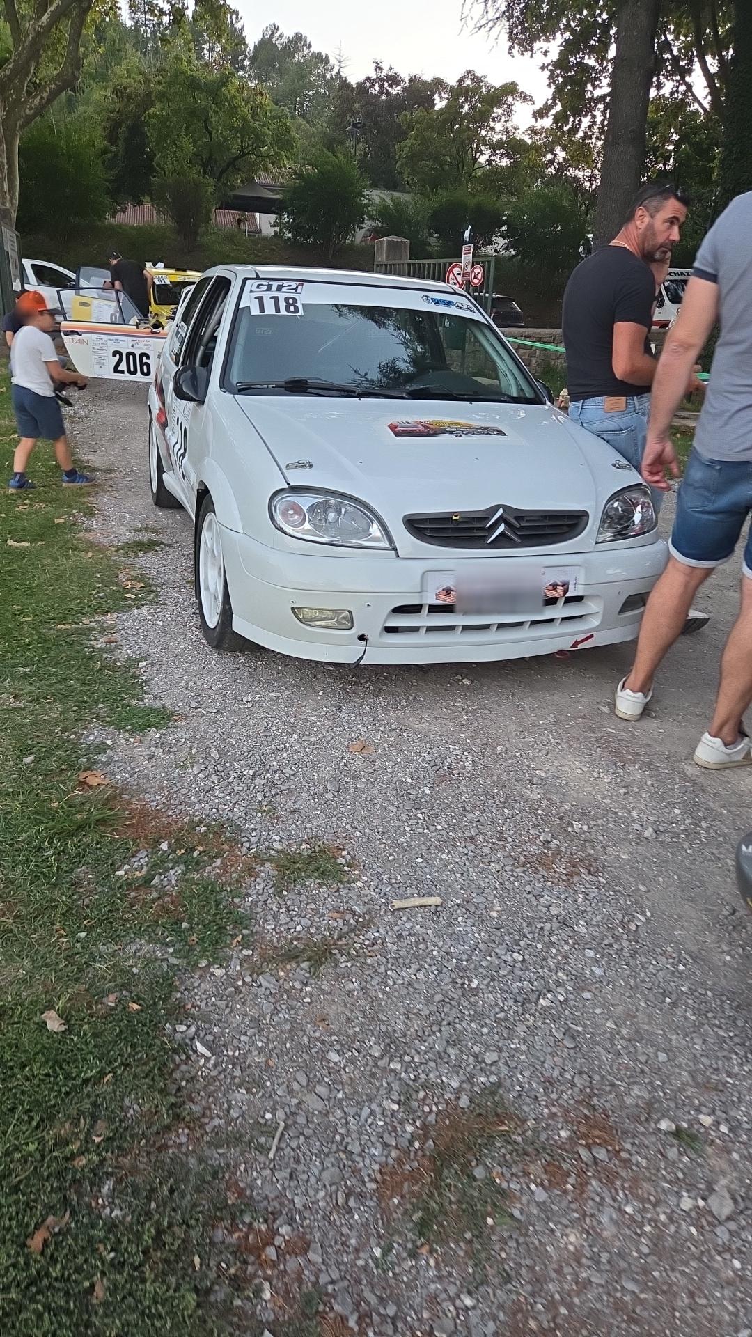 Véhicule capturé pour 24eme rallye des camisard et vhc 