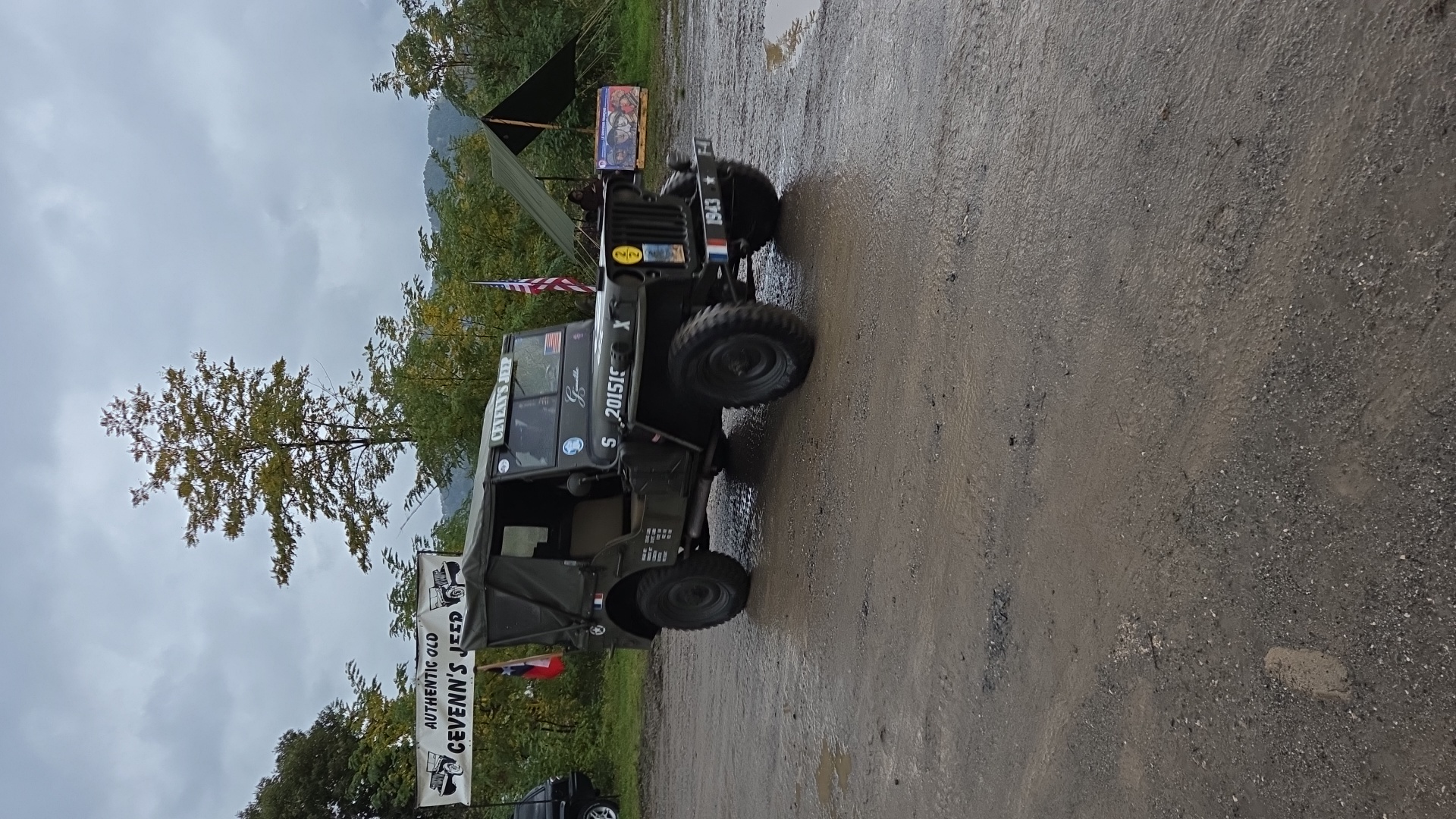 Véhicule capturé pour 4x4 en cevennes 