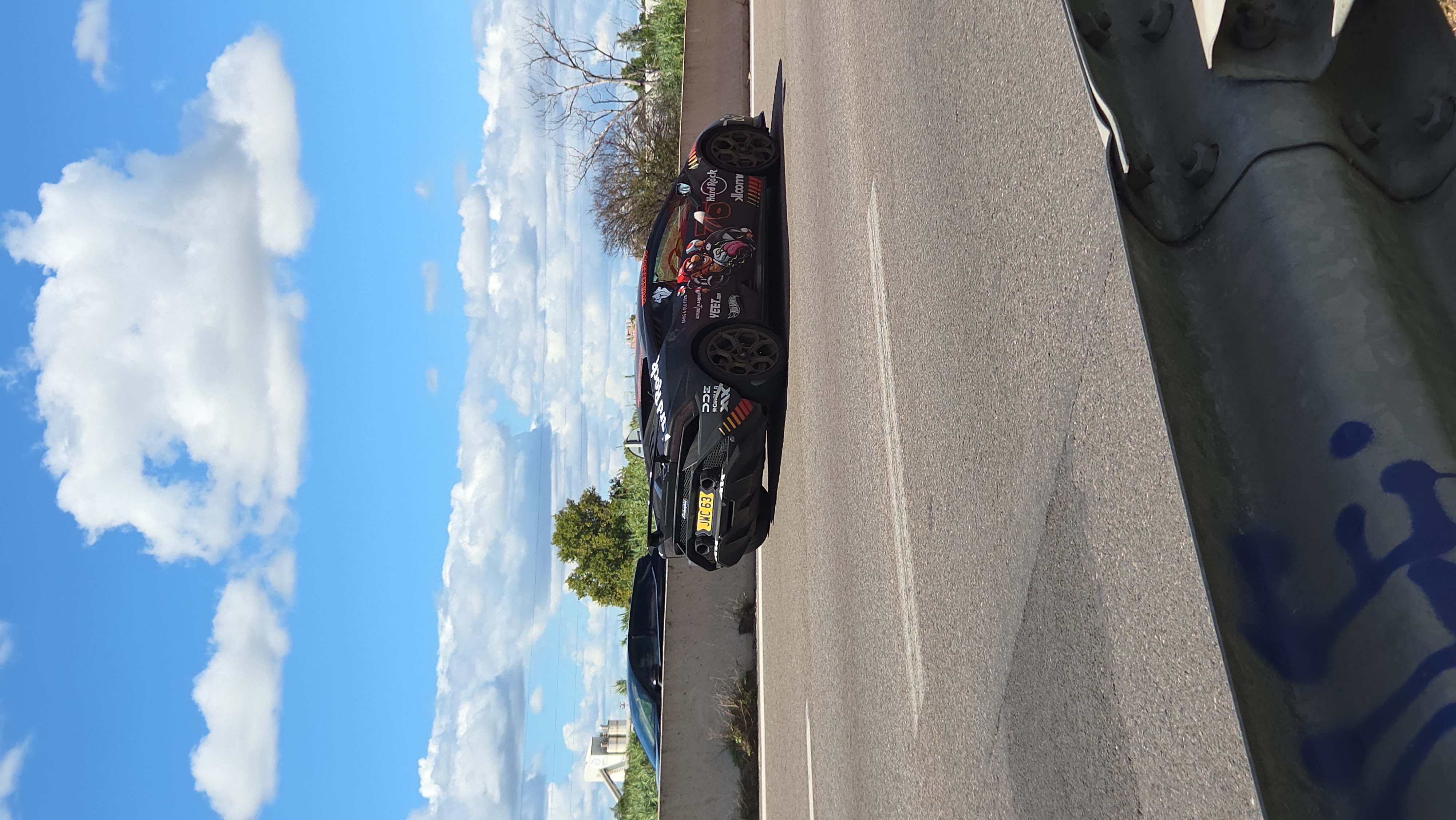 Véhicule capturé pour Gumball 3000 stop nice (06)