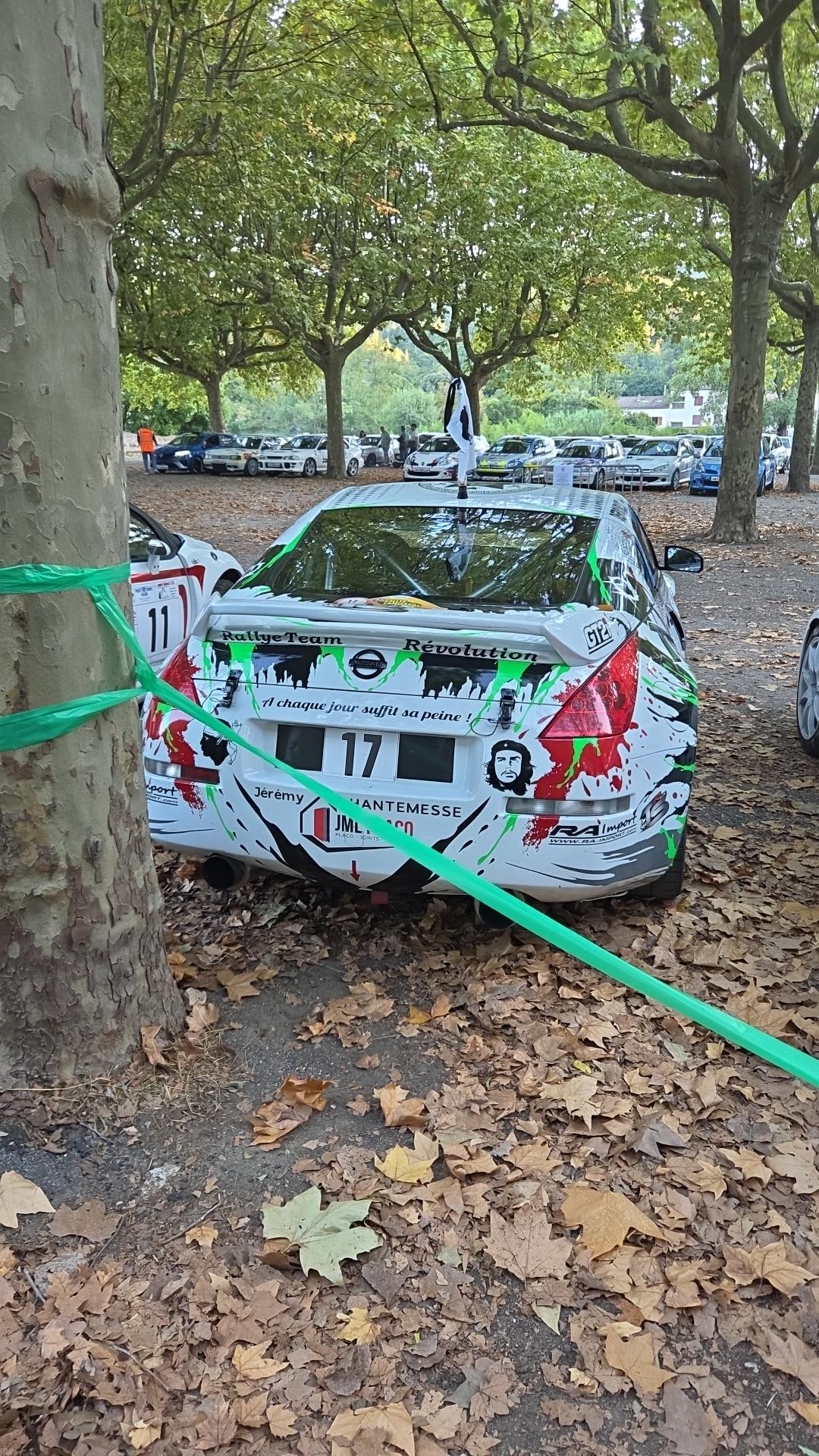 Véhicule capturé pour 24eme rallye des camisard et vhc 