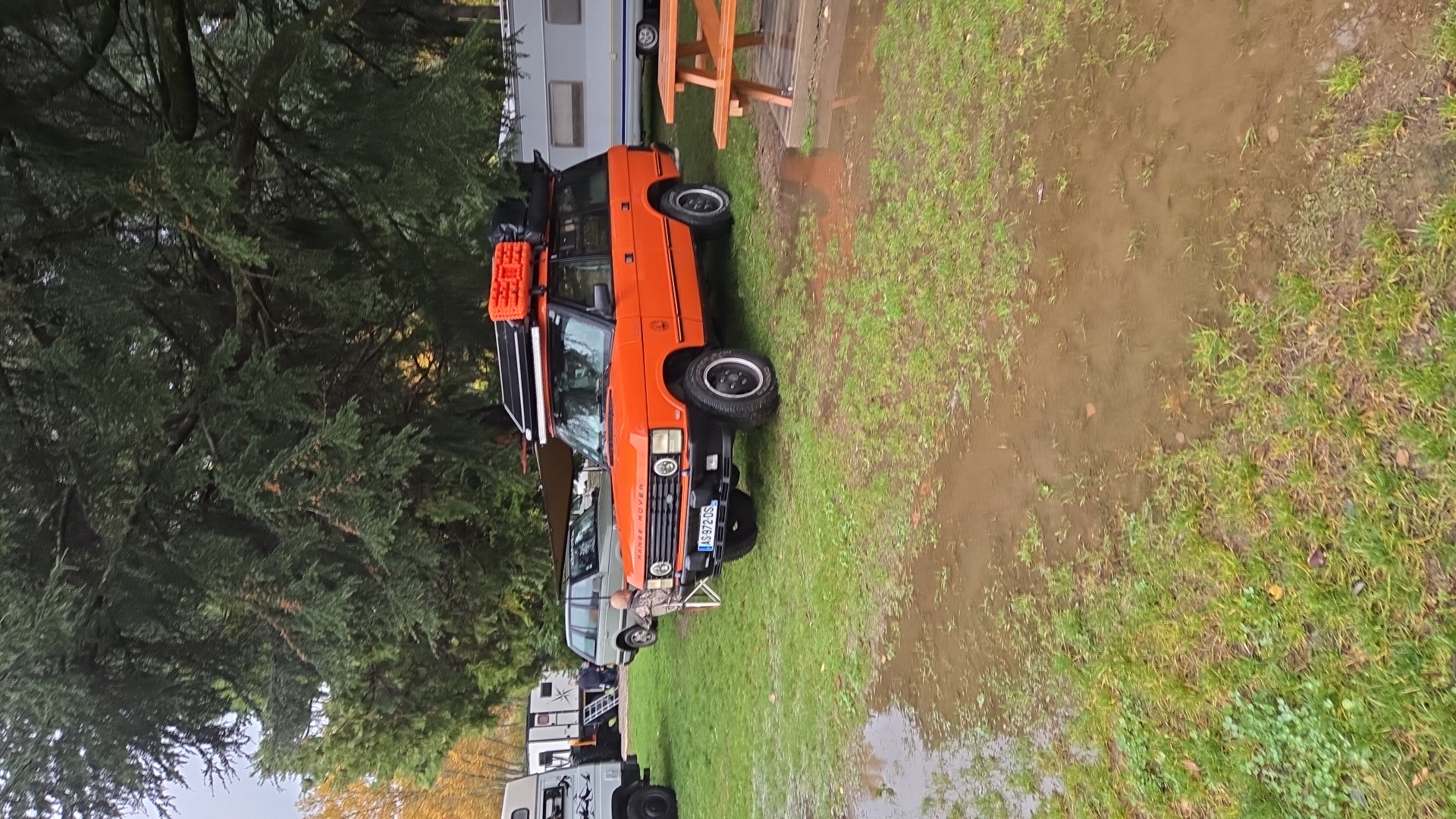 Véhicule capturé pour 4x4 en cevennes 