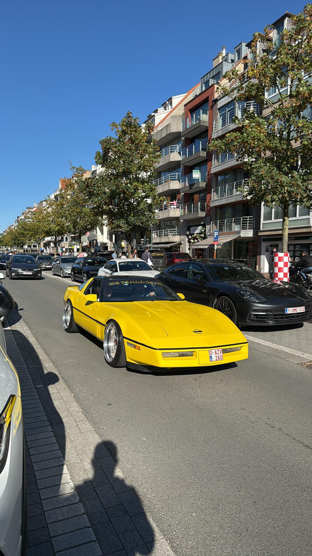 Véhicule capturé pour Zoute Grand Prix knokke