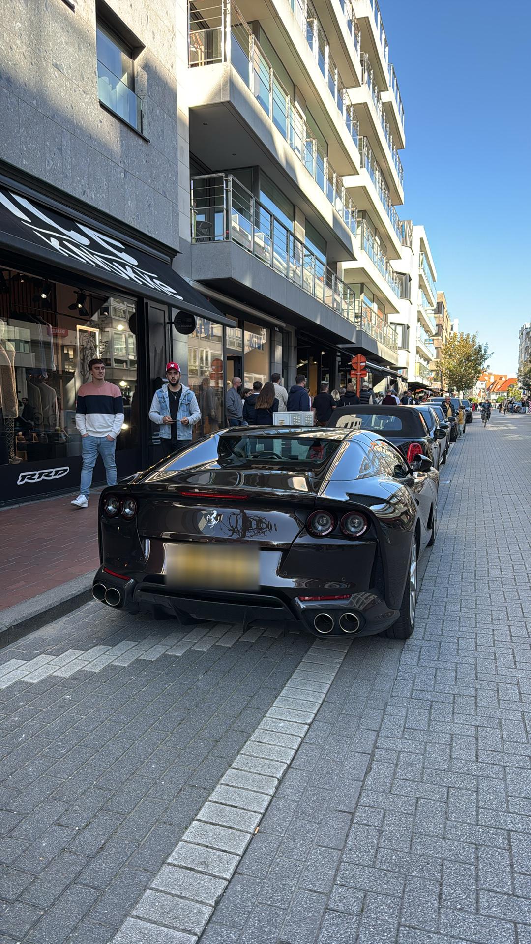 Véhicule capturé pour Zoute Grand Prix knokke